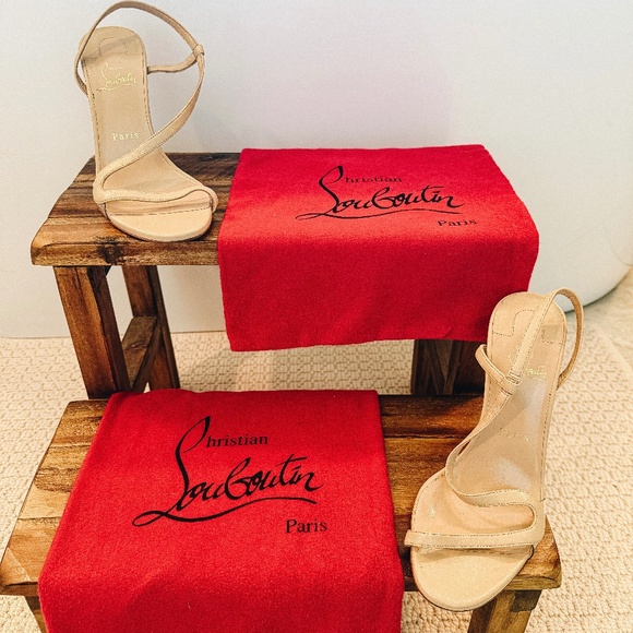 Christian Louboutin Rosalie Leather Sandals - Picture 4 of 5